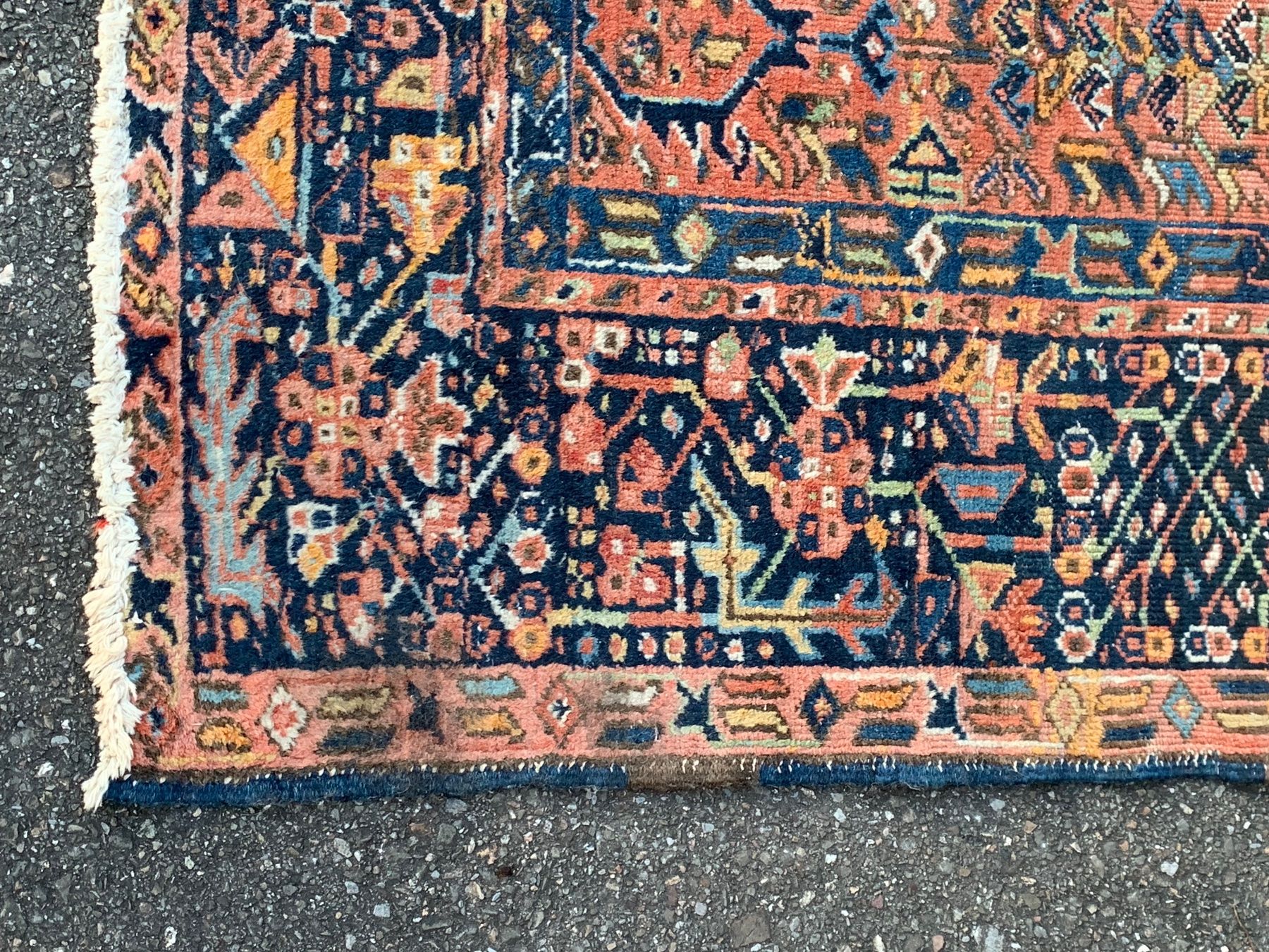 Teppiche: Handgeknüpfte Persische Orientteppich – Gebraucht aus Root von  9