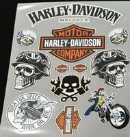 Stickers Harley-Davidson crânes motos 🔥
