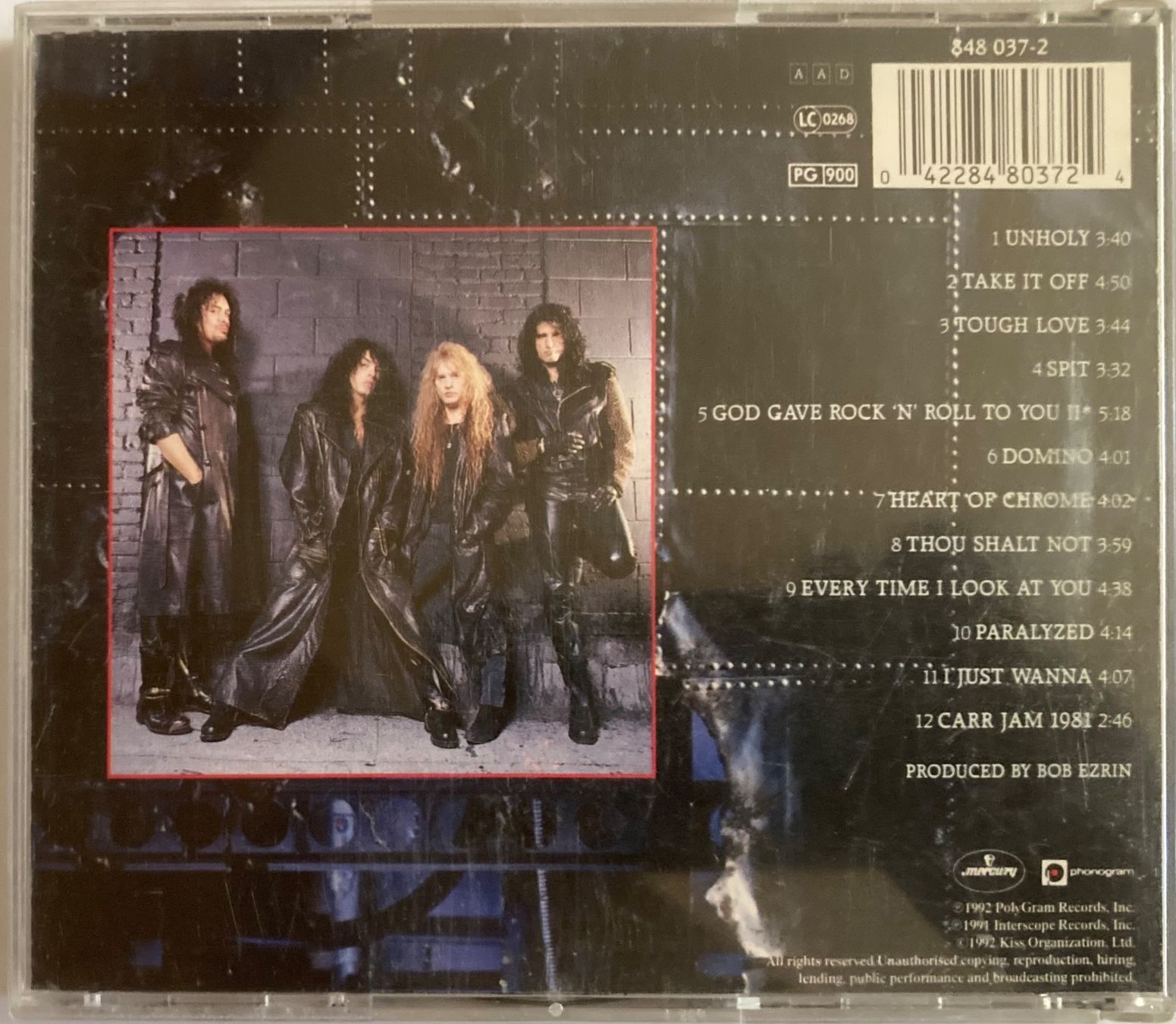 CD: KISS - REVENGE – Usato da Poliez-Pittet venduto da Newtown-Records 1