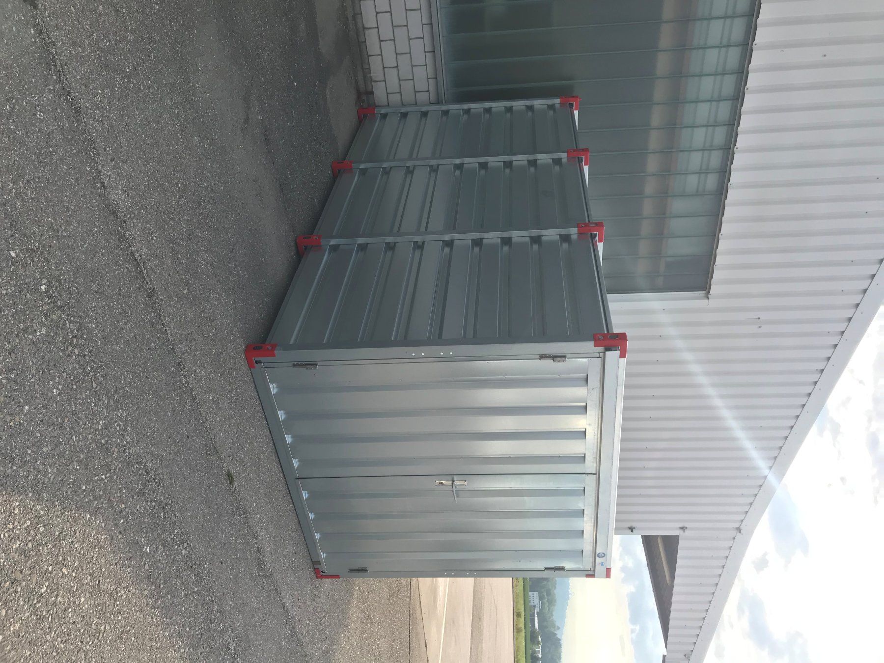 Contenitori edile: 4m Lagercontainer, Blechcontainer RST AG – Nuovo e nell'imballaggio originale da Oberrüti venduto da RST-AG.CH 1