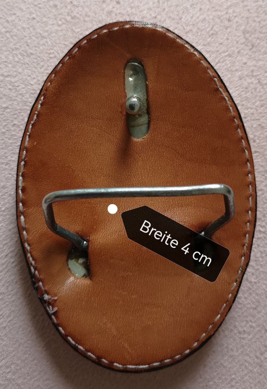 Fibbie per cinture: Ovale, konvexe Gürtelschnalle Schlangenhaut - Leder, Python – Usato da Zürich venduto da Tanteemma369 8