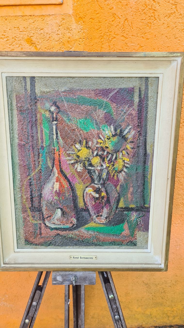 Tableaux: BERNASCONI Rene', Signiert – D'occasion à Pazzallo par Salvapazzo 1