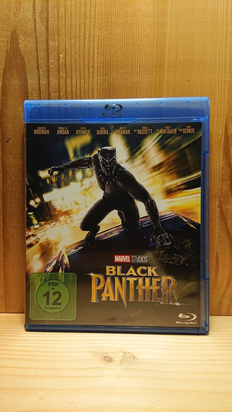 Tutti i DVDs: BLACK PANTHER Blu-Ray – Usato da Wilderswil venduto da Exebub