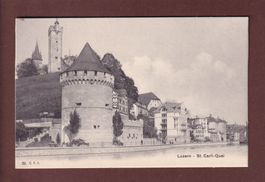 LUZERN - St. Carli-Quai - Nöliturm