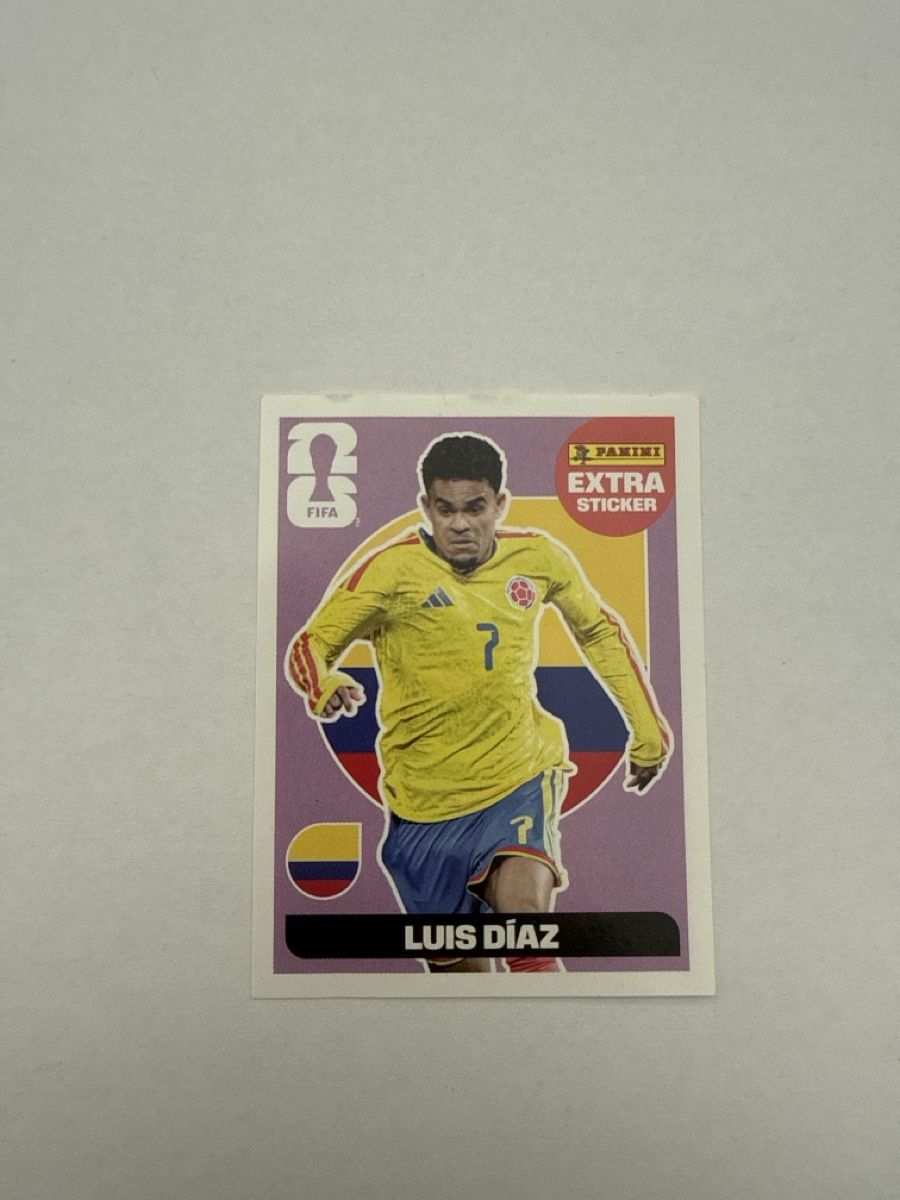 Panini Carte collezionabili: Panini Extra Sticker Luis Díaz neu – Usato da Grabs venduto da JEbenhoch