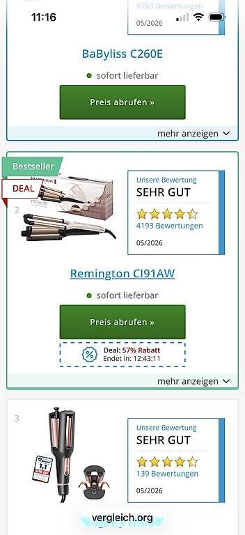 Lockenstäbe & Haarglätter: Welleneisen – Gebraucht aus Oberwil von Fanny2017 2
