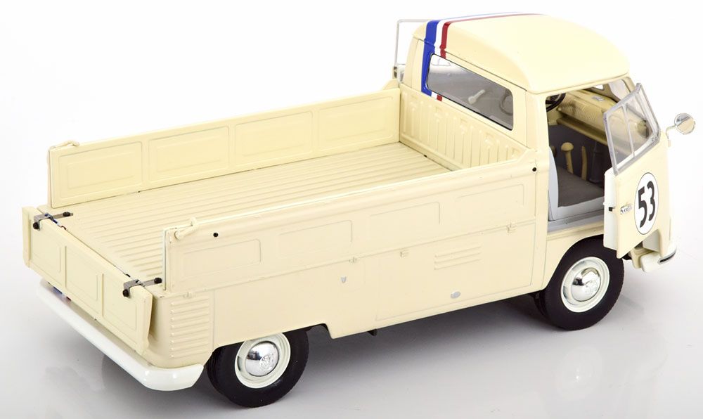 Volkswagen Modellautos: VW T1 PRITSCHE #53 1950 BEIGE 1:18 SOLIDO – Neu und originalverpackt aus Suhr von Moebelsiralfred 2