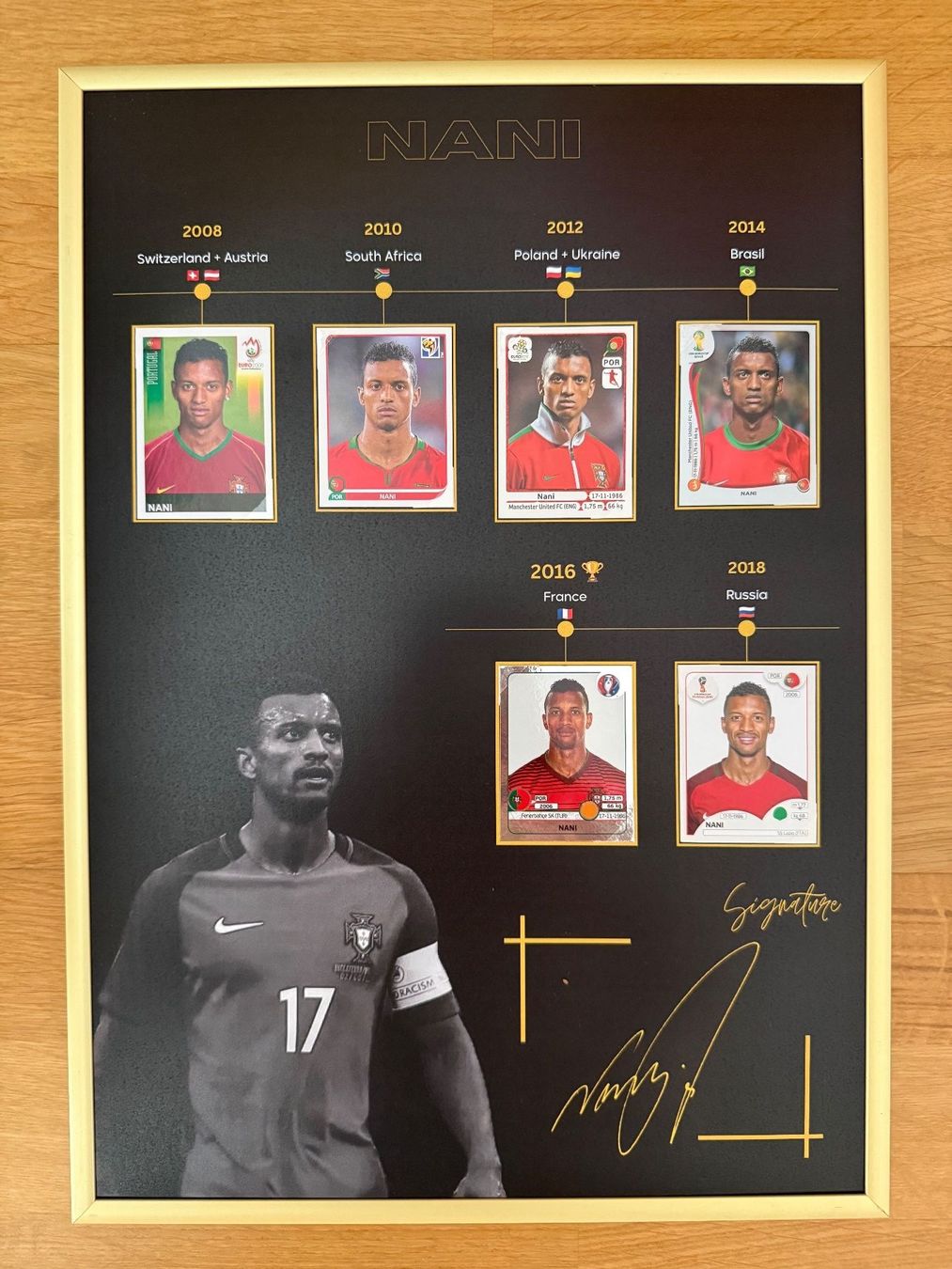 Panini Carte collezionabili: Panini-Plakat Nani – Nuovo (secondo la descrizione) da Stettlen venduto da DieTaube2.0