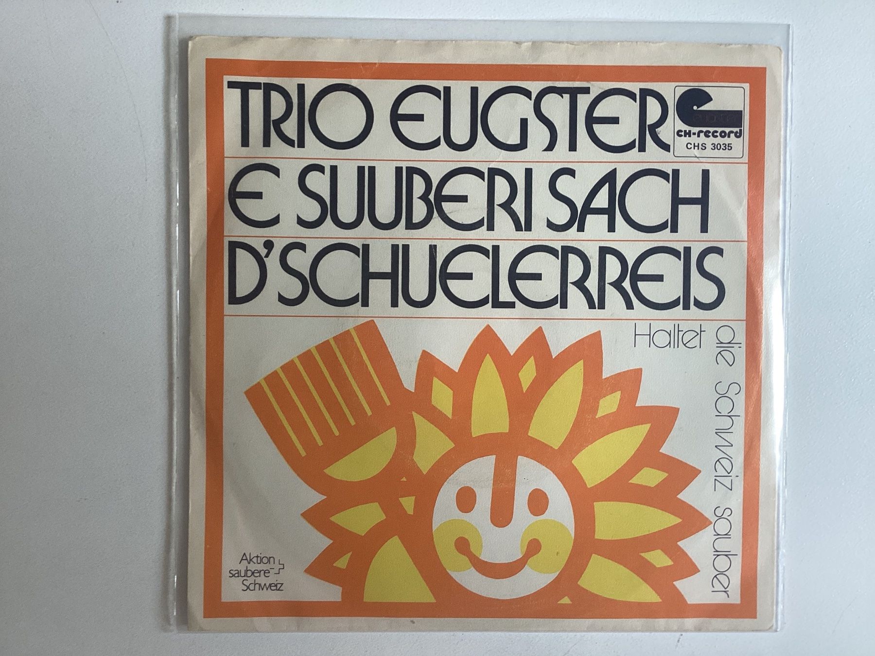 Schallplatten: Trio Eugster Single - E Suuberi Sach – Gebraucht aus Gutenswil von Hamzian