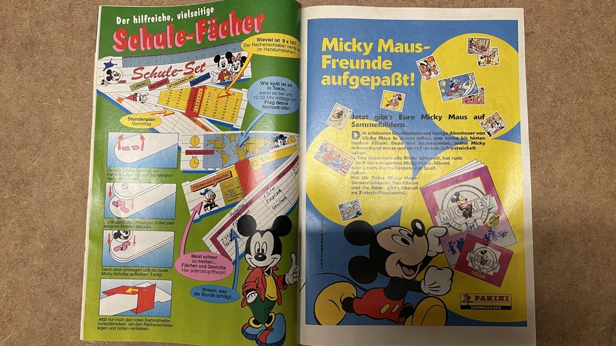 Fumetti: Micky Maus Heft Nr. 38, 1992 – Usato da Therwil venduto da rubininio 1