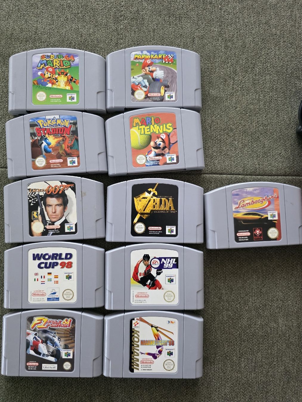Nintendo Jeux: Nintendo 64 Spiele und Controller Konvolut – D'occasion à Bottighofen par syogar 1