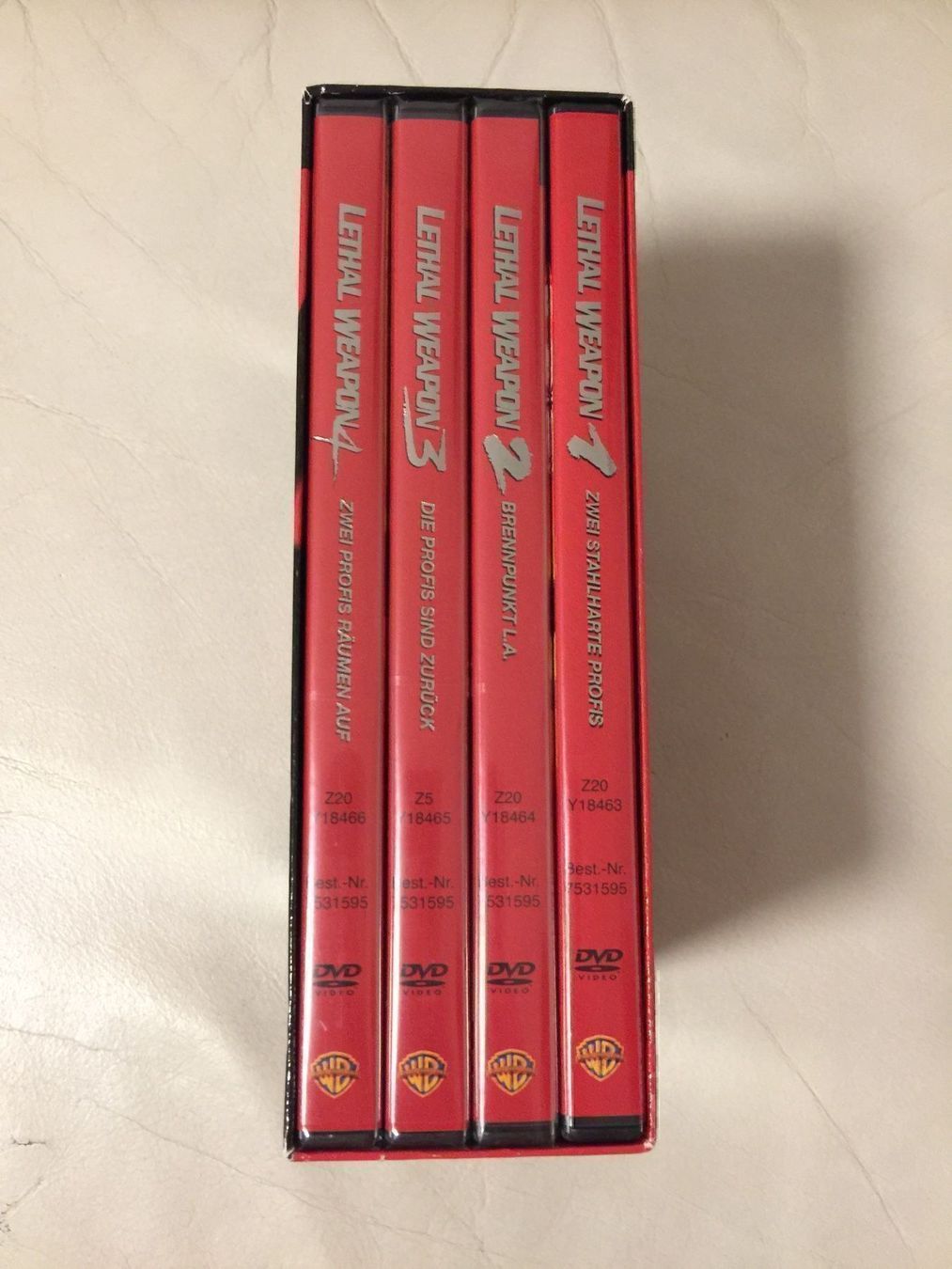 Tutti i DVDs: LETHAL WEAPON 1-4 – Usato da Jona venduto da Mister_N0 1