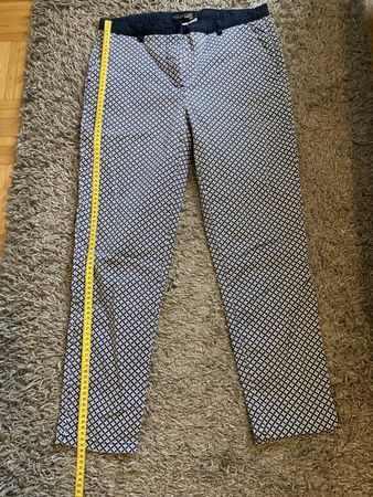 Sommerhose Blau- weiss Gr. 38 Sommerlook