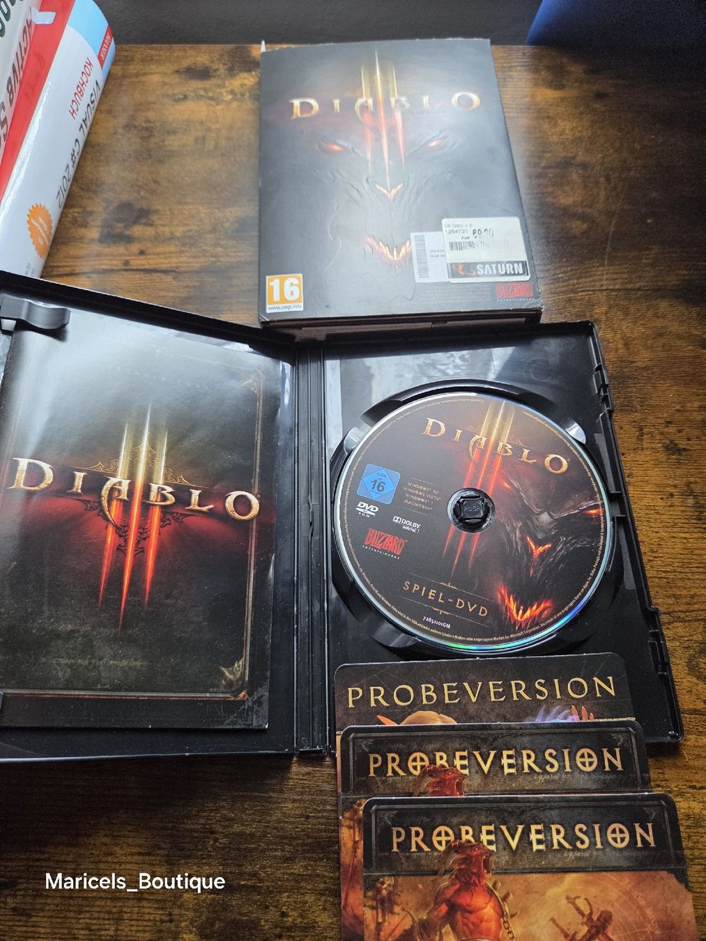 Giochi: Diablo III PC Spiel Bundle with Probeversion – Usato da Winterthur venduto da Maricels_Boutique 3