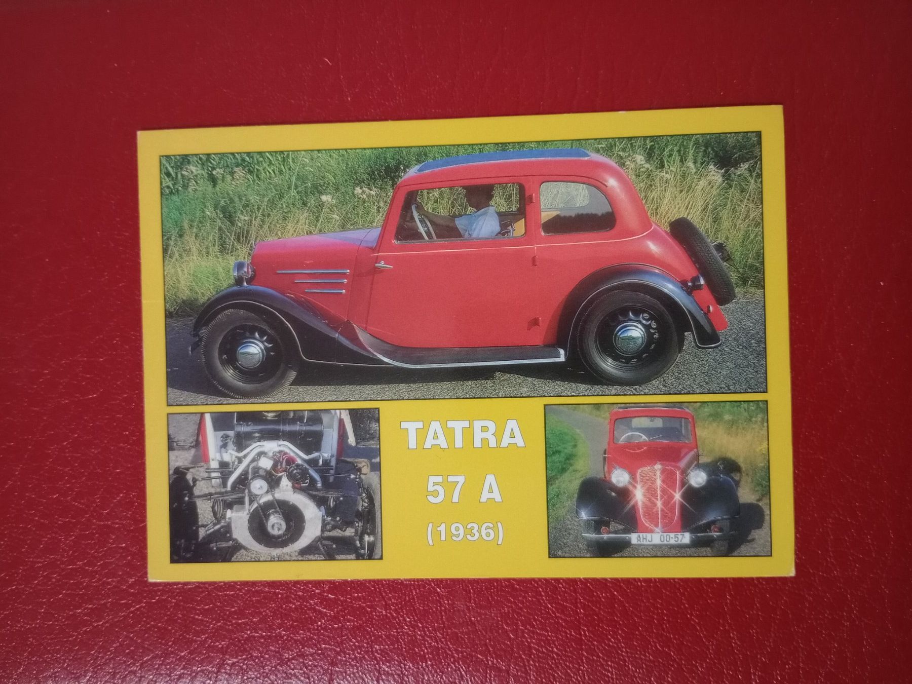 Cartoline postali: AK Automobil Oldtimer Tatra 57 A Tschechien – Usato da Küttigen venduto da Melisch1000