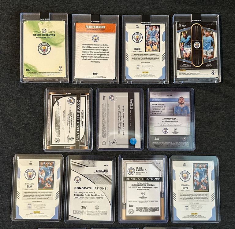 Topps Carte collezionabili: MANCHESTER CITY SAMMLUNG – Nuovo (secondo la descrizione) da Binz venduto da Cediboy 7