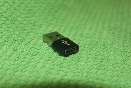 Konverter USB C auf USB A Adapter  iphone ipad schwarz