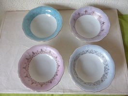 4 Porzellan Schälchen Rosenthal