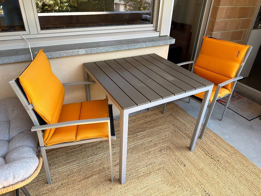 Tischset: Tisch mit Stühlen für Terrasse – Gebraucht aus Birsfelden von cheops02
