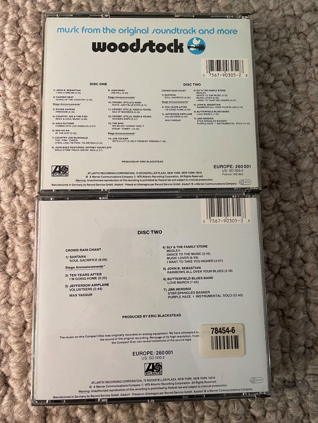 CD: 2x Woodstock – Usato da Reinach AG venduto da trigger7811 2