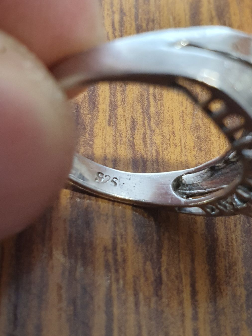 Anelli: Stilvoller 1970/80er 925er Silber Saphir-Ring – Usato da Wohlen AG venduto da palmsprings 8