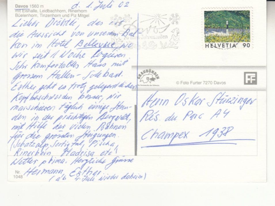 Cartes postales: Davos 2002 – D'occasion à Bürglen TG par StampGraf 1