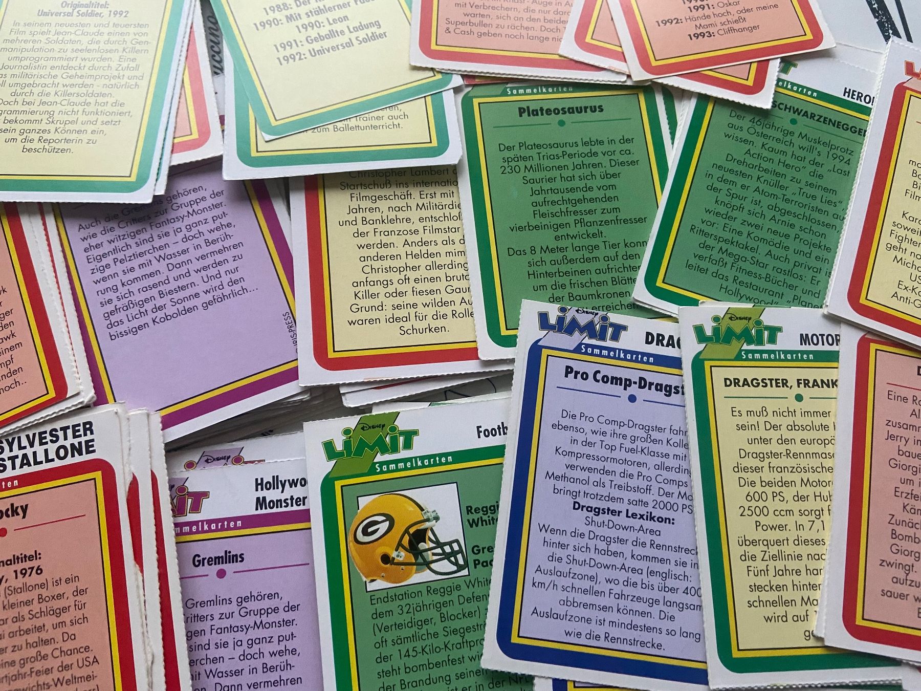 Carte collezionabili: Sammelbilder Limit Action Disney 106 Stk. – Usato da Hittnau venduto da Oracel 2