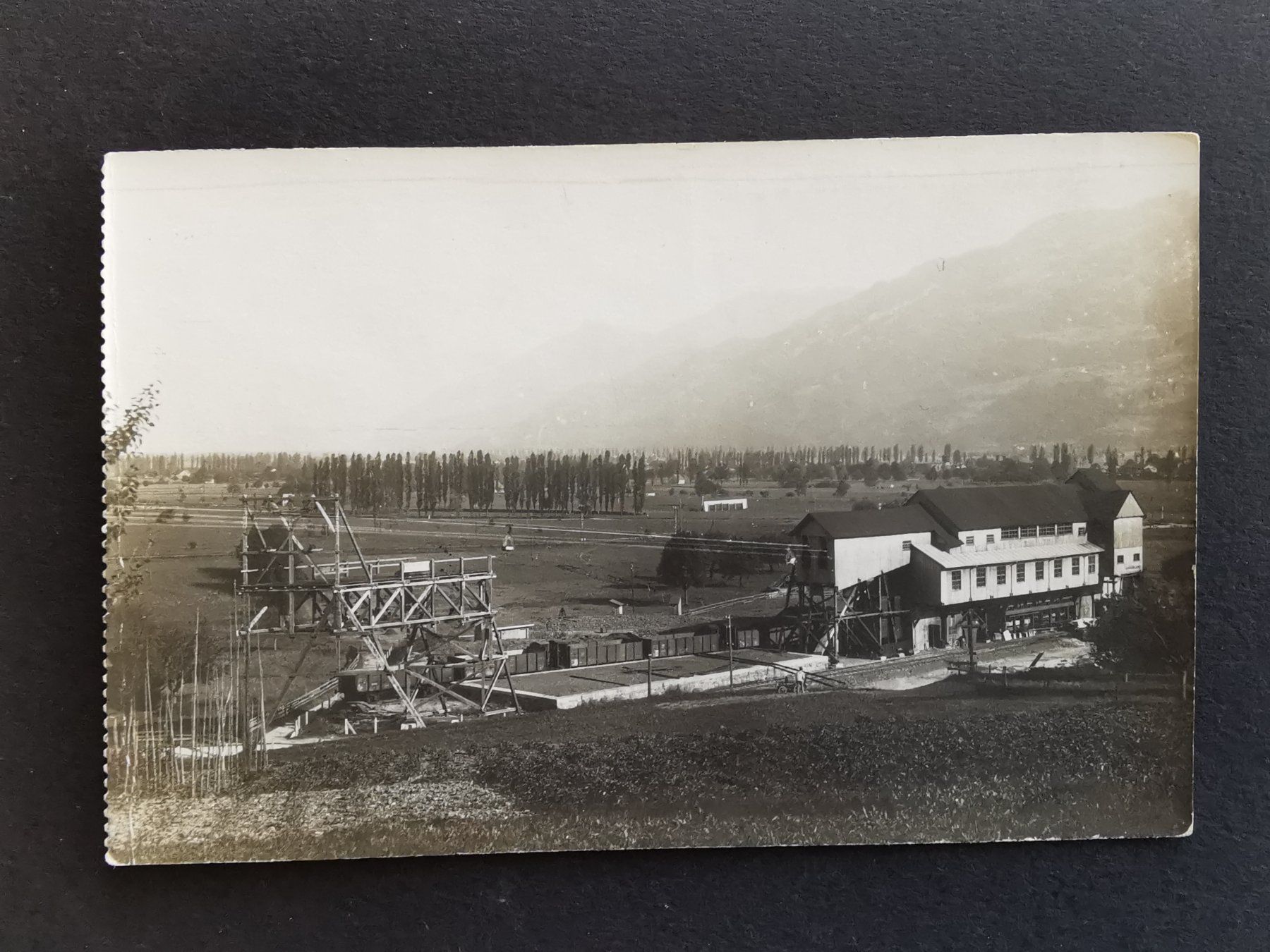 Cartoline postali: Ansichtskarte  Gonzen   Eisenbergwerk  Sargans   Rheintal – Usato da Rheineck venduto da kat_7gld