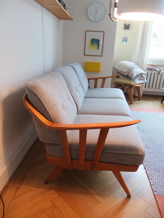 Sofa Knoll Antimott Midcentury Vintage Klassiker Kaufen auf