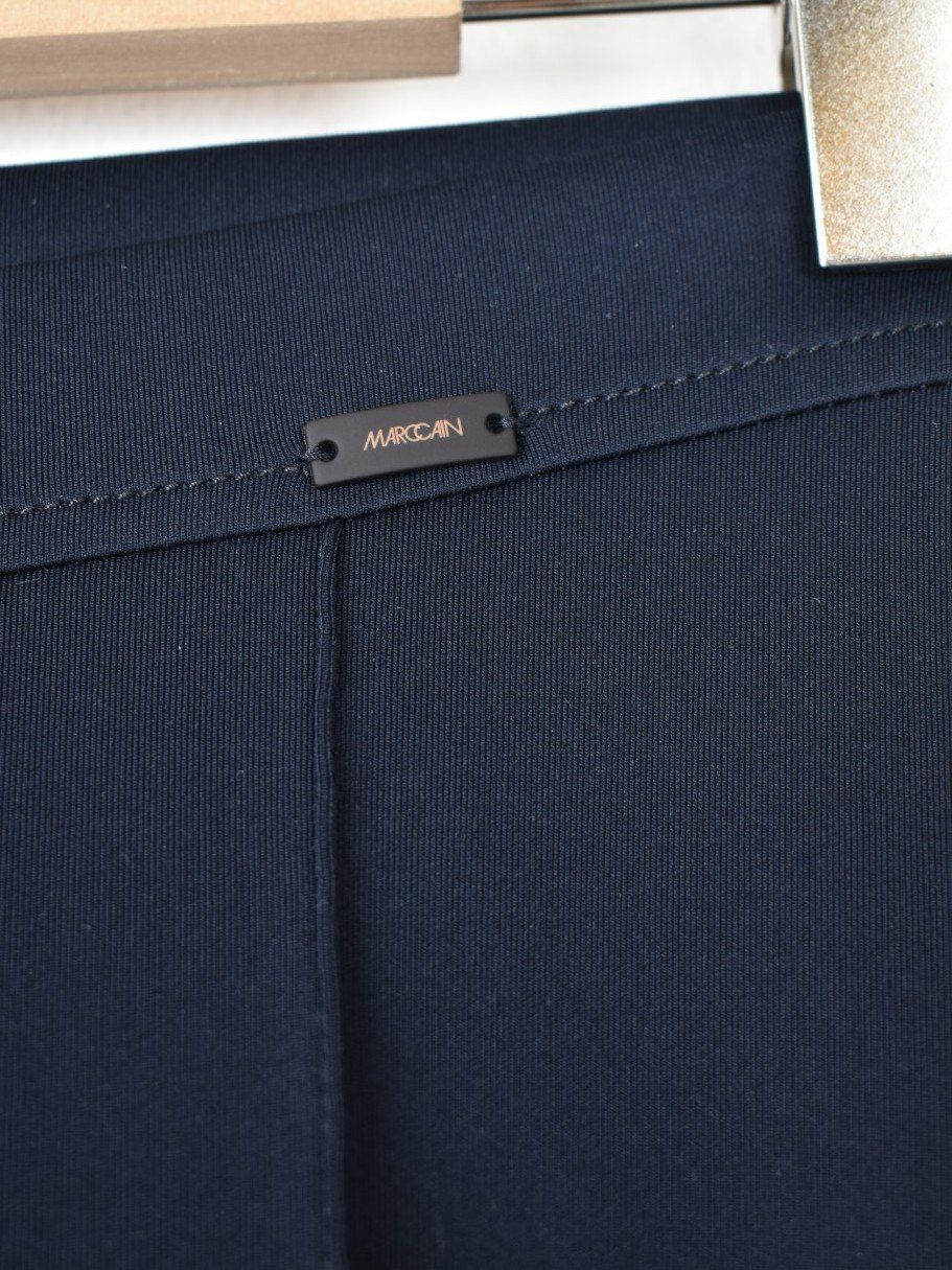 Marc Cain Pantaloni: Marc Cain Stretchhose, blau, Gr.34 (N1) – Usato da Nürensdorf venduto da 2ND_STORY 2