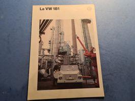 VW  181  PROSPECTUS  VINTAGE  OLDTIMER  COLLECTION