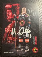 Signierte Eishockeykarte Maija Otamo SCB Saison 2024/25