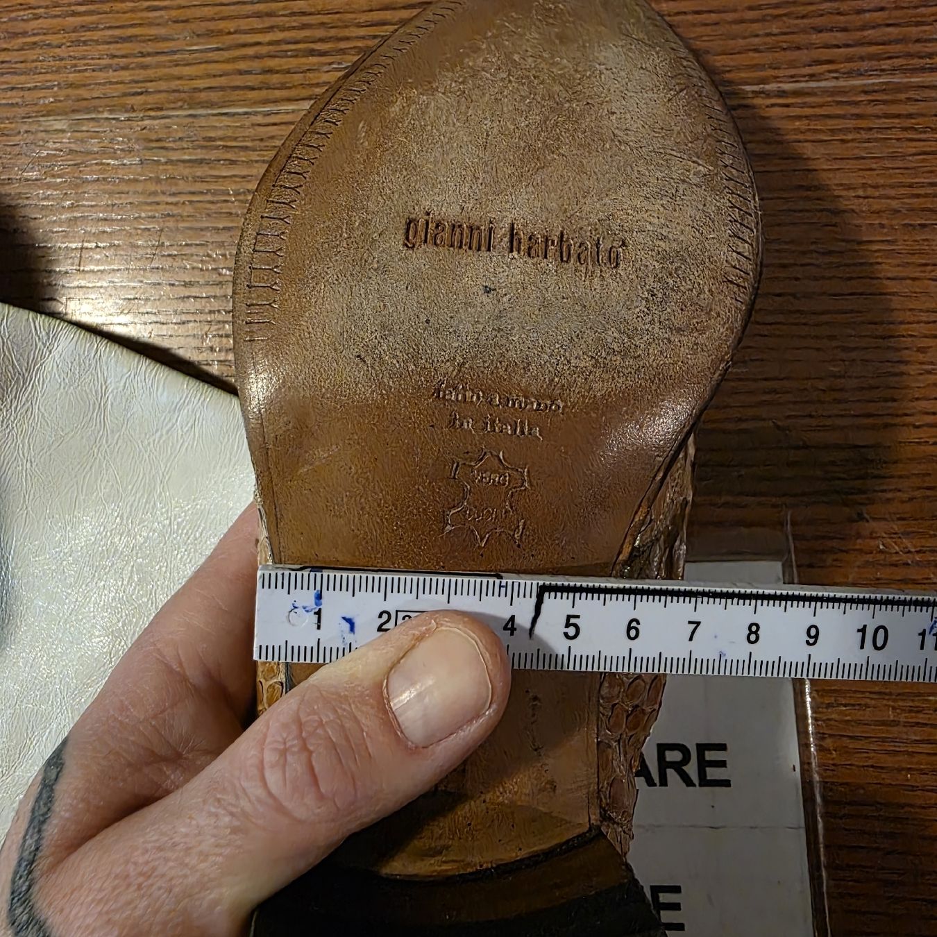 Scarpe da donna: Gianni Barbato Y2K Bottes Python & Cuir Blanc 38 – Usato da Etoy venduto da Vinylafrime 8