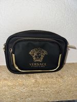Sac à bandoulières Versace noir et or. Neuf.