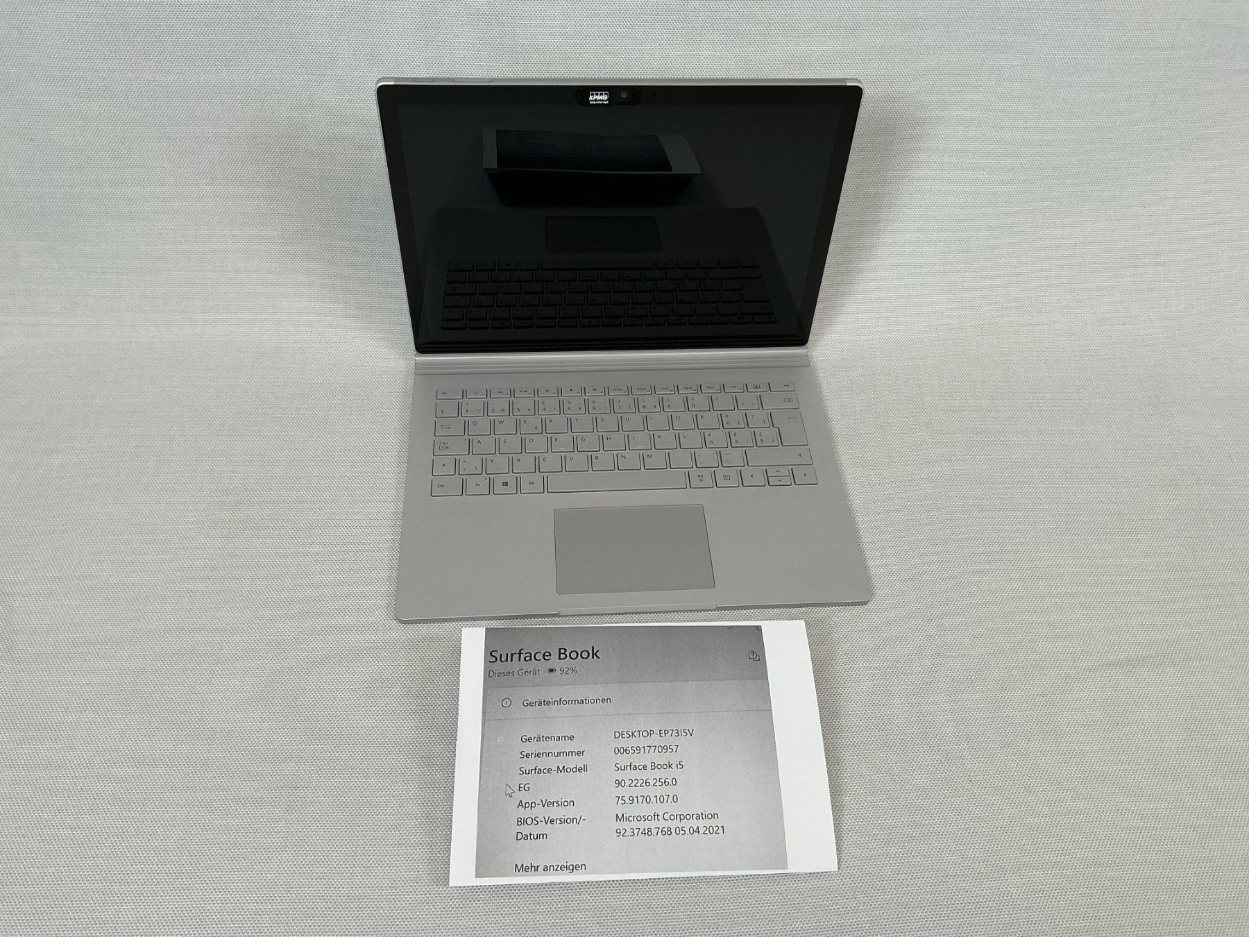Microsoft Notebooks: Microsoft Surface Book (1. Generation) – Gebraucht aus Richterswil von Restwert_Richterswil 9
