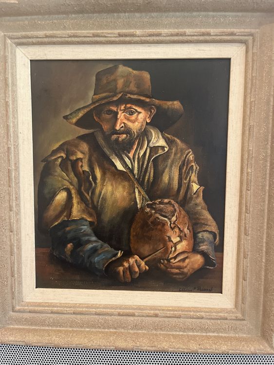Huile sur bois vieil homme de Roland Clément (Gebraucht) in Crissier ...