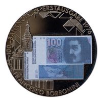 100 Franken 1976 - Francesco Borromini