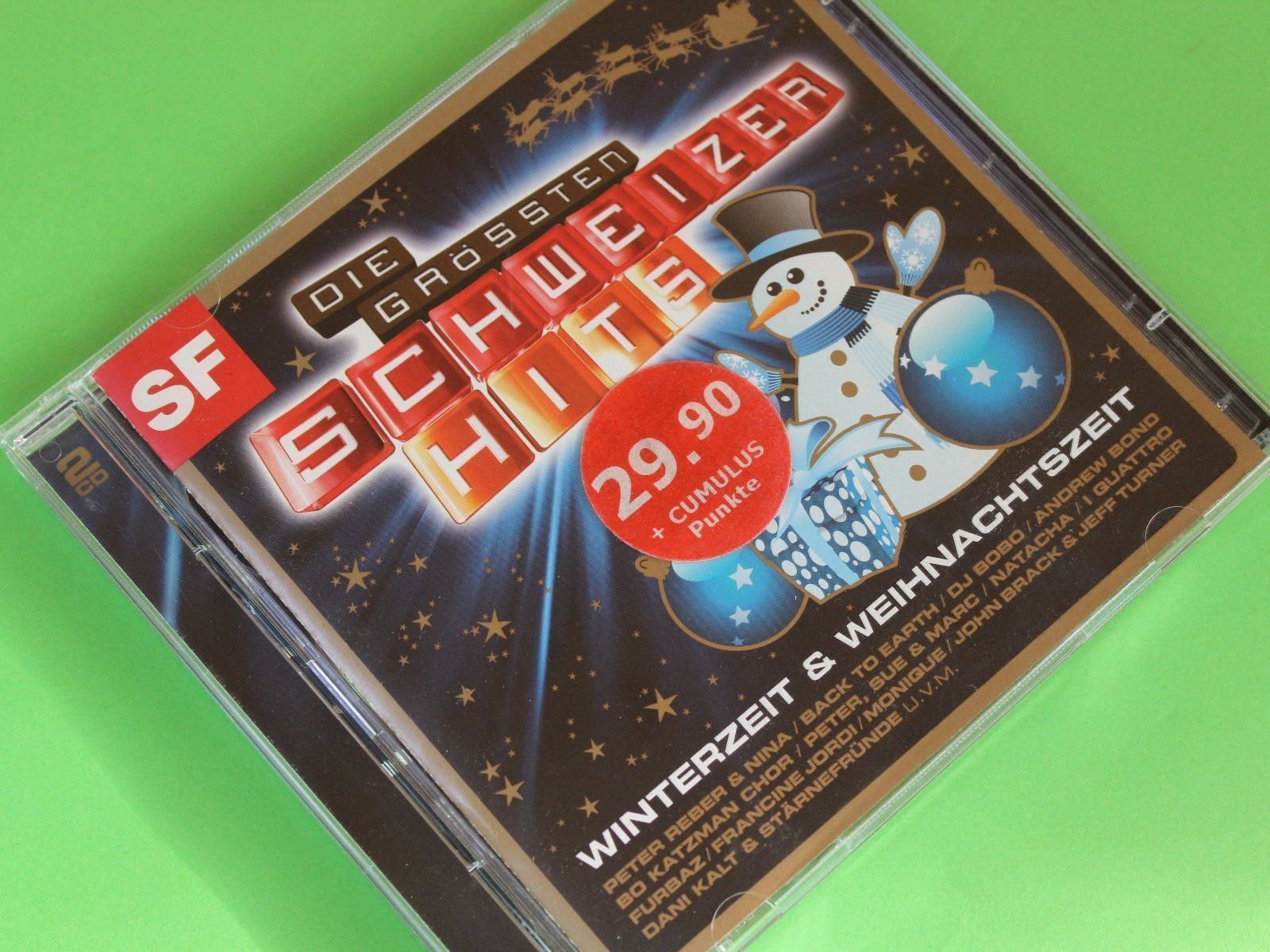 CD: Die grössten Schweizer Hits: Winterzeit & Weihnachtszeit 2CD – Usato da Tübach venduto da JamesStone