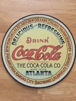Coca Cola Schild rund 