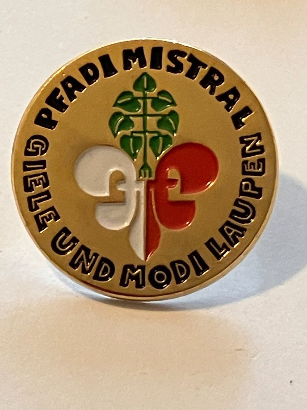 Placchette & Badge: 1 Pin Pfadi Mistral Laupen – Usato da Basel venduto da djwwpp