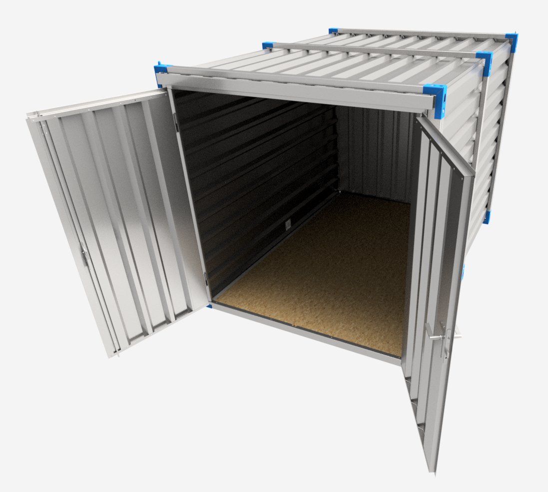 Contenitori edile: 3m Lagercontainer Materialdepot RST-AG – Nuovo e nell'imballaggio originale da Oberrüti venduto da RST-AG.CH 1