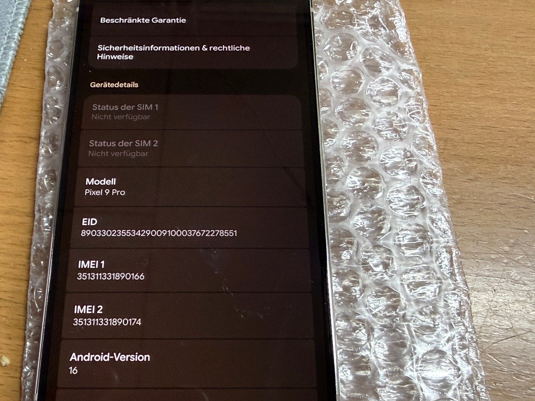 Google Telefoni cellulari / Smartphones: Google Pixel 9 Pro 128Gb – Usato da Au SG venduto da bah_6f5w 4