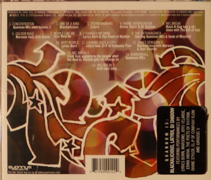CD: Quannum Spectrum – Usato da Luzern venduto da CONTENTI 2