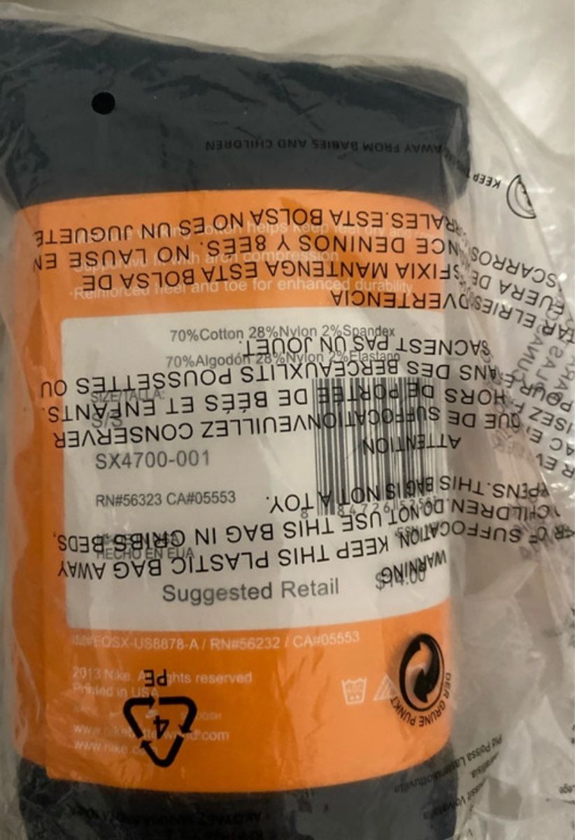 Nike Socken: 3 chaussette nike Performance Cotton Cush Ones – Neu und originalverpackt aus Genève von ibrahim9dd17 2