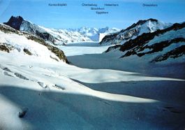 JUNGFRAUJOCH Jungfraufirn Konkordiaplatz