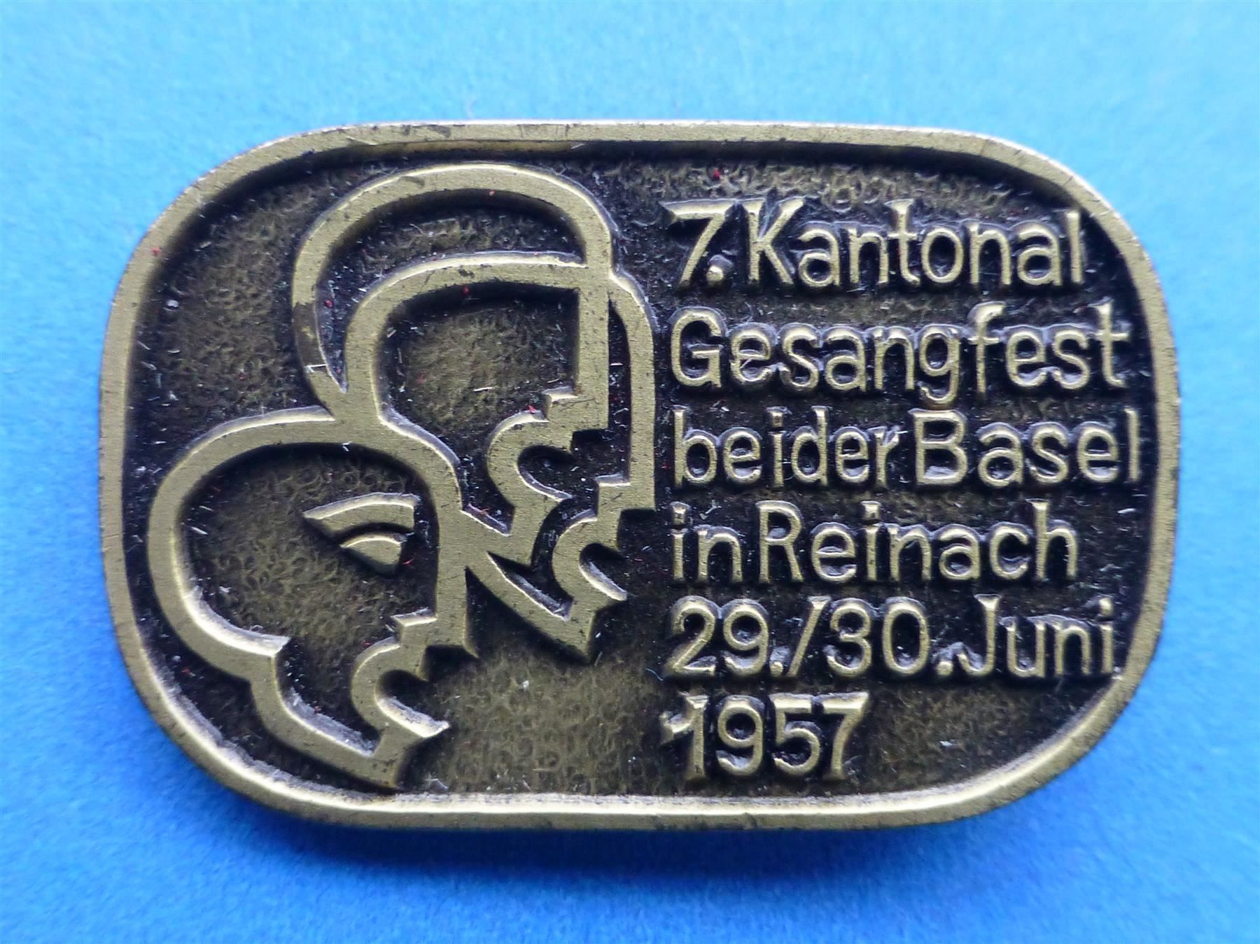 Medaglie: Medaille Basel / Reinach 1957 – Usato da Basel venduto da Falconis