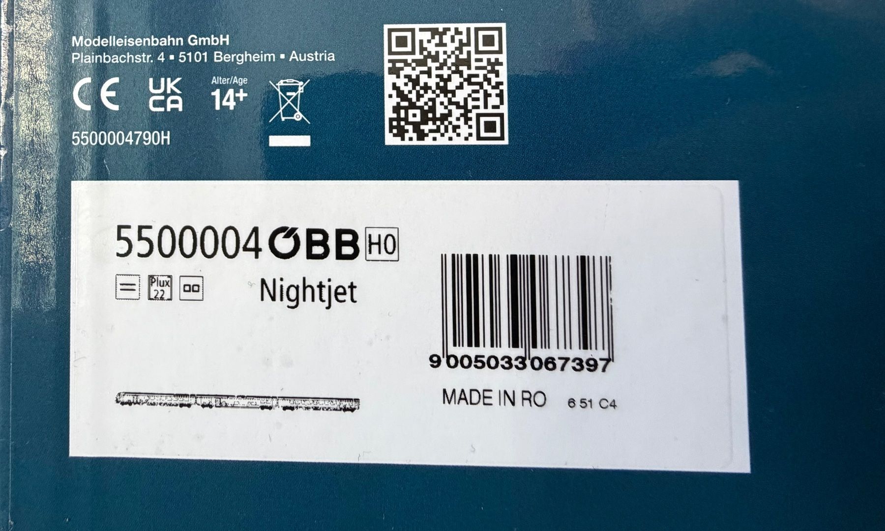 Roco Modelleisenbahnen: Roco 5500004 ÖBB Nightjet – Gebraucht aus Prilly von re460vaud 3