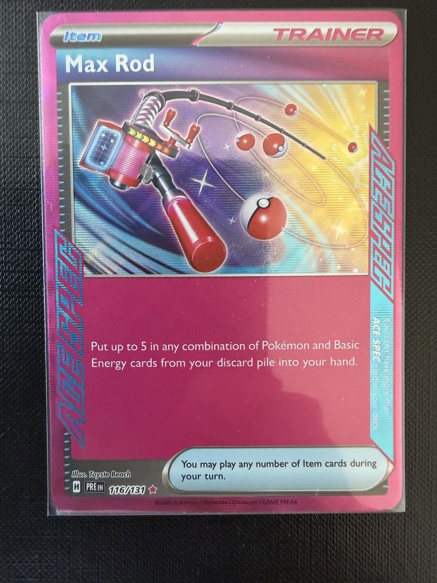 Pokémon Carte collezionabili: Max Rod #116 PRE EN – Nuovo (secondo la descrizione) da Savigny venduto da Matgab94
