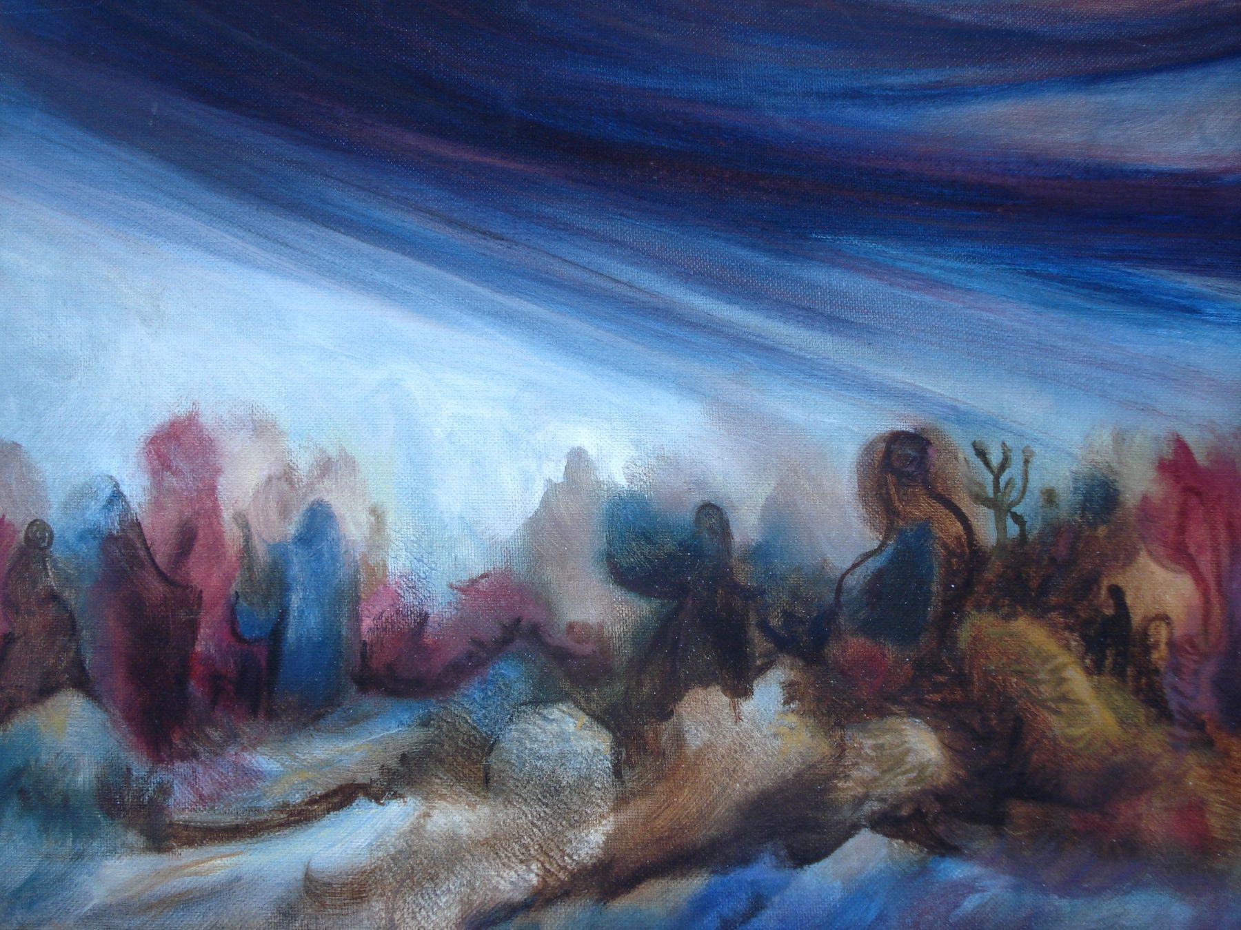 Dipinti: David Rakia geb. 1928 – Usato da Basel venduto da art.basel 1