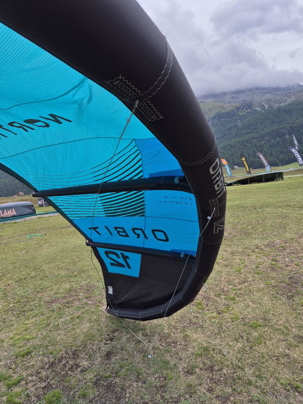 Kite: North Orbit 12m² 2024 – Gebraucht aus Silvaplana von Nelomex 3